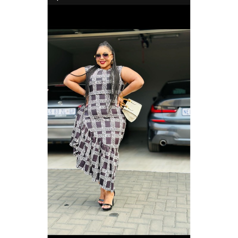 Round Neck Sleeveless Dress