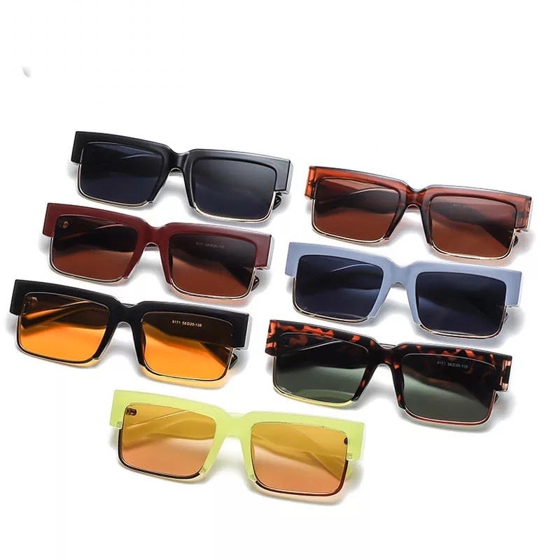 Vintage Retro Sunglasses BLACK