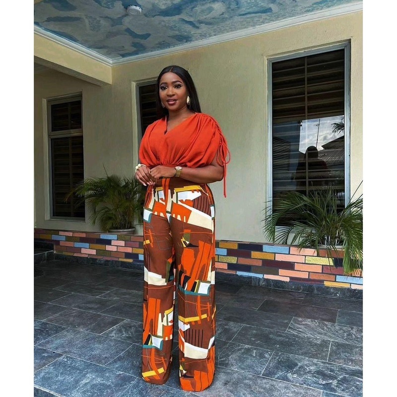 Elegant 2 Pieces Set ORANGE