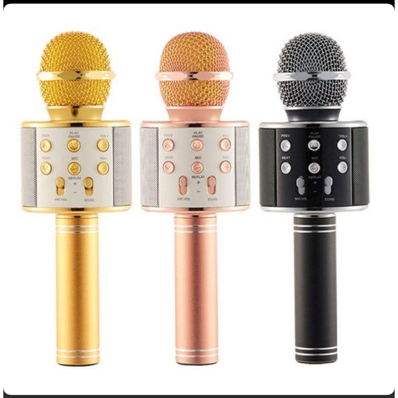Wireless Karaoke Microphone Multicolor