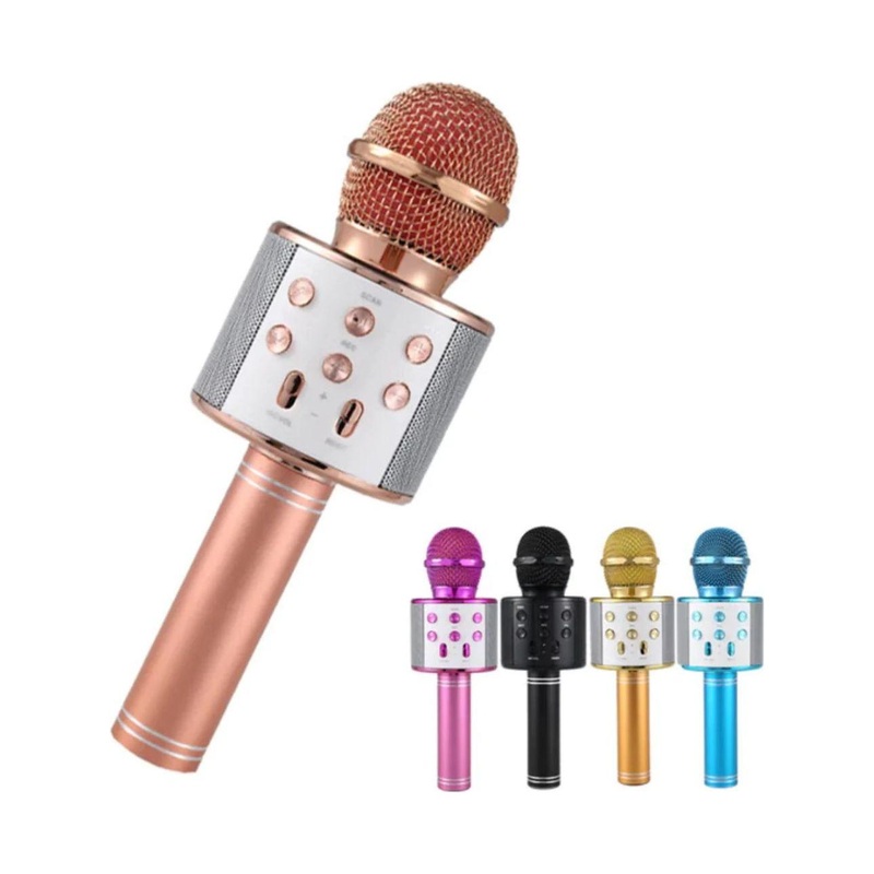 Wireless Karaoke Microphone Multicolor