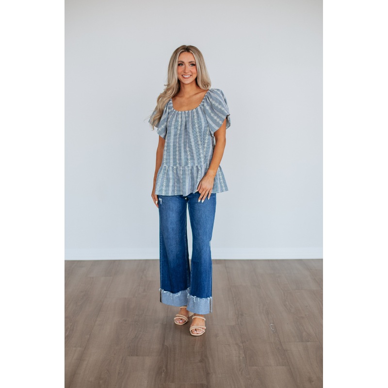 Alondra Top – Black Mix