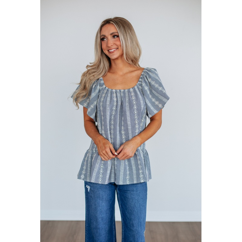 Alondra Top – Black Mix