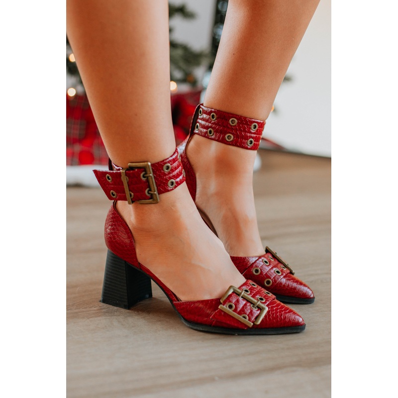 Don’t Doubt Me Heels – Ruby