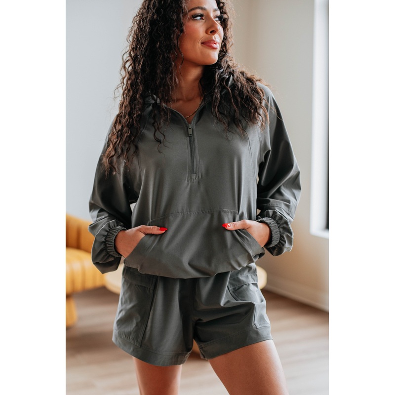 Levo Active Pullover – Pebble