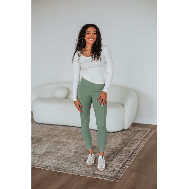 Maylor Active Leggings – Aloe