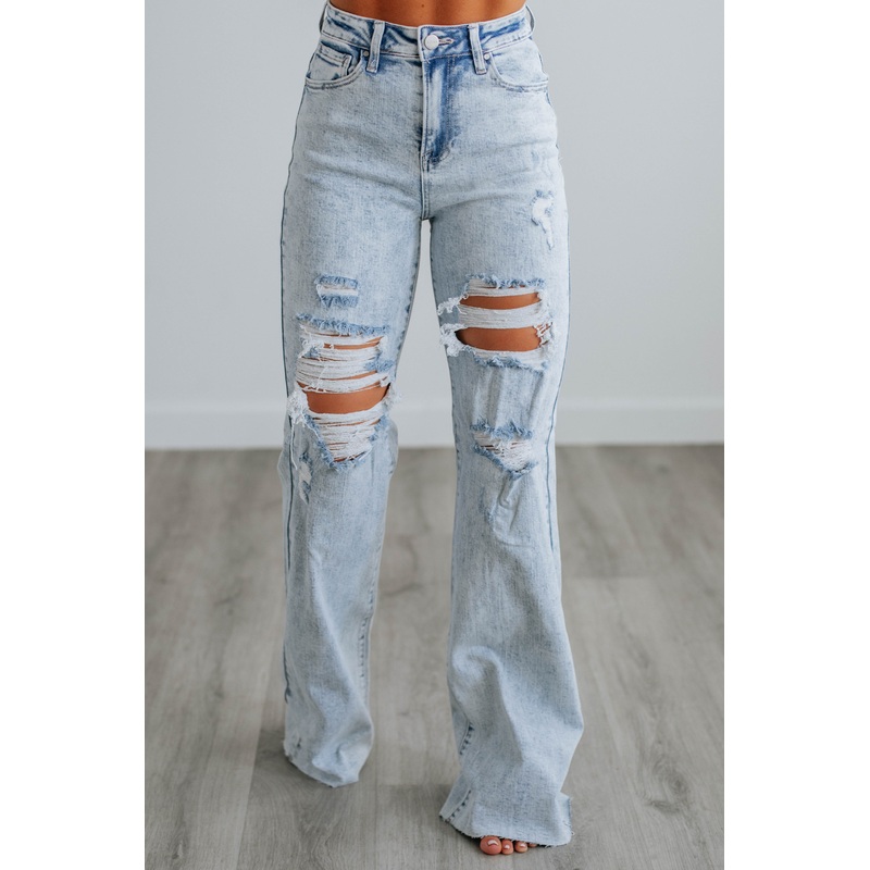 Georgia Risen Jeans – Light Wash