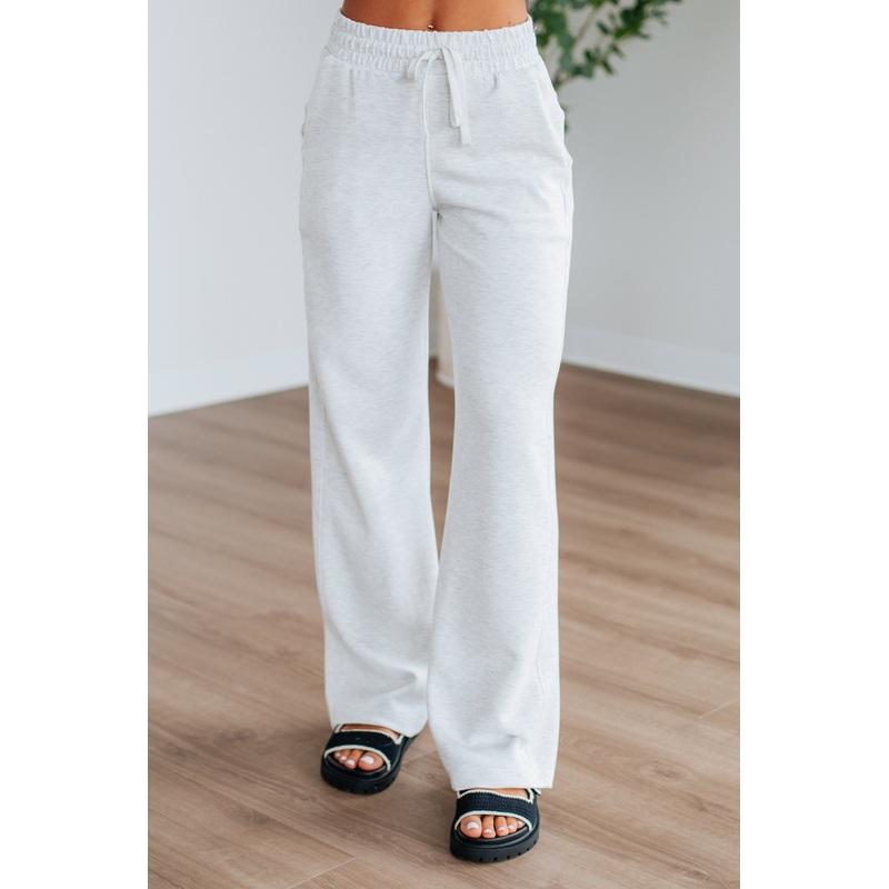 Kirsten Lounge Pants – Grey Melange