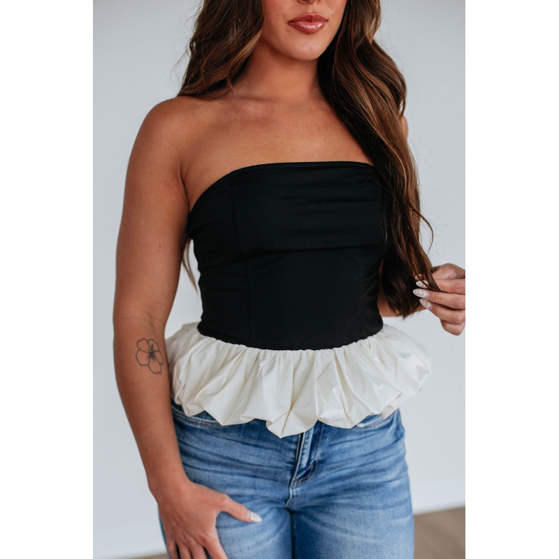Seren Contrast Top