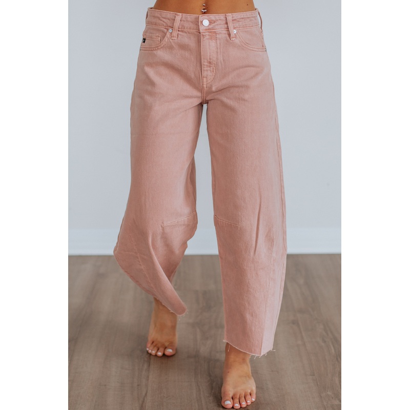 Milah KanCan Jeans – Dusty Pink