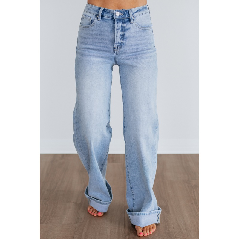 Cece Risen Jeans – Light Wash