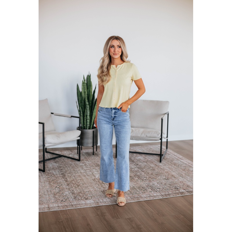 Charisse Ribbed Top – Daisy