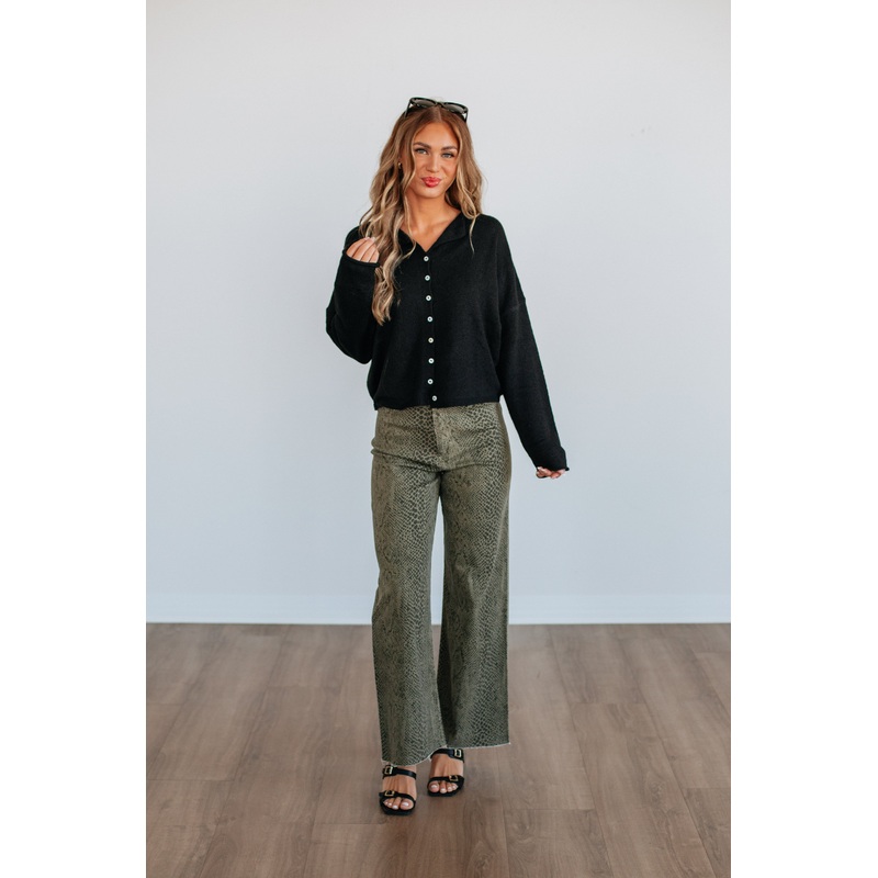 Taking Initiative Wide Leg Pants
