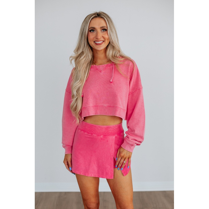 Nia Lounge Pullover Strawberry