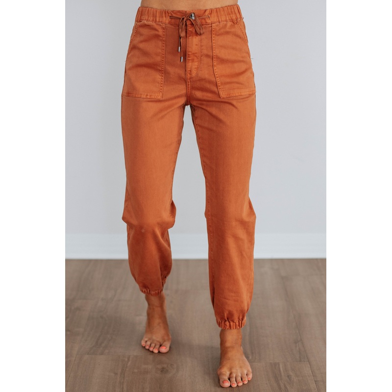 Drea Mica Joggers – Cinnamon