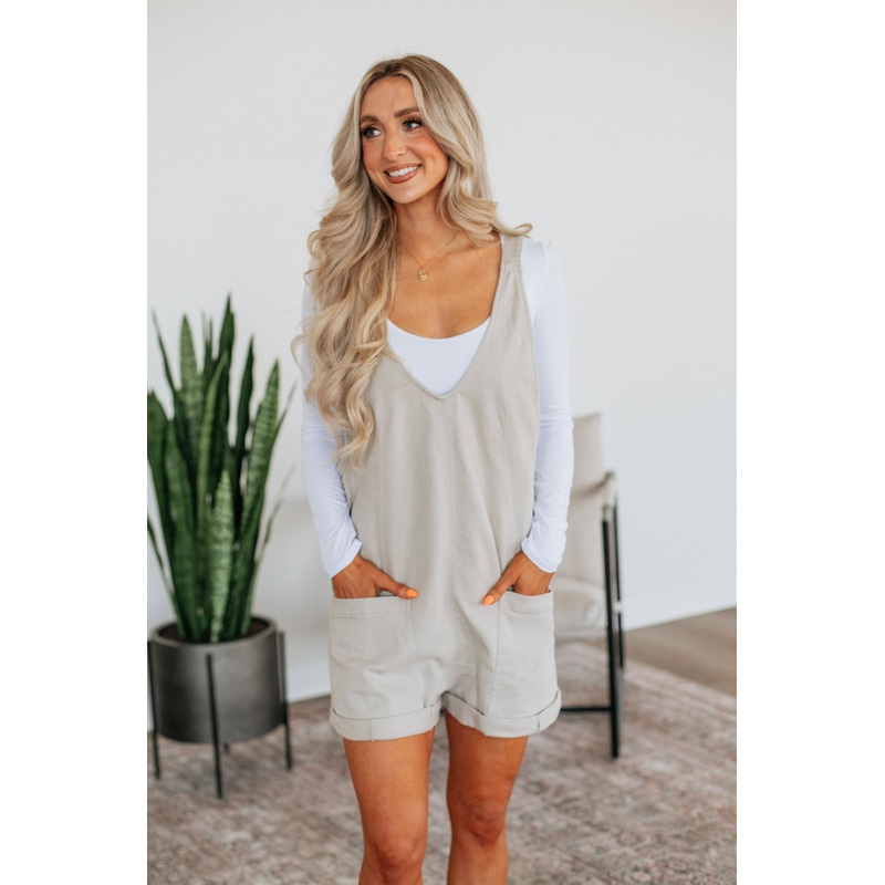 Kearney Short Overalls – Sand