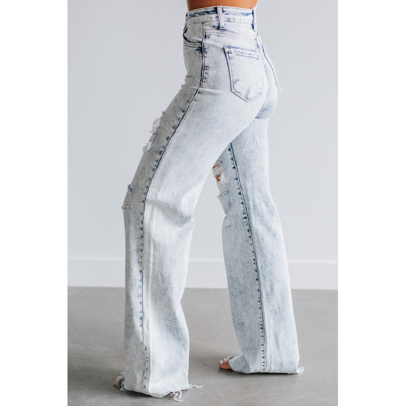 Avril Risen Jeans – Vintage Light Wash