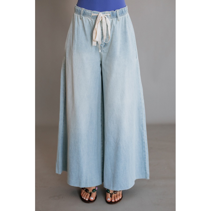 Shaina Denim Pants Dark Wash