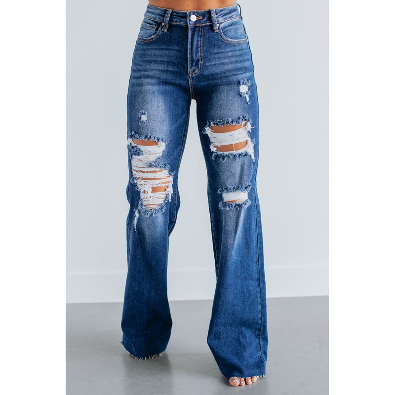Georgia Risen Jeans – Dark Wash