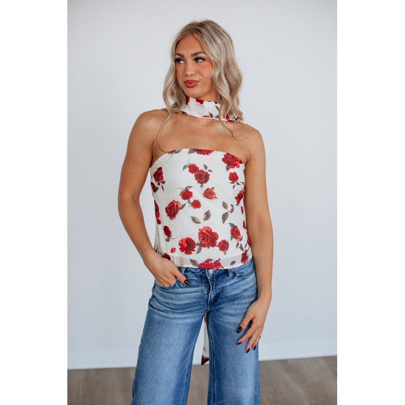 Astrielle Floral Top