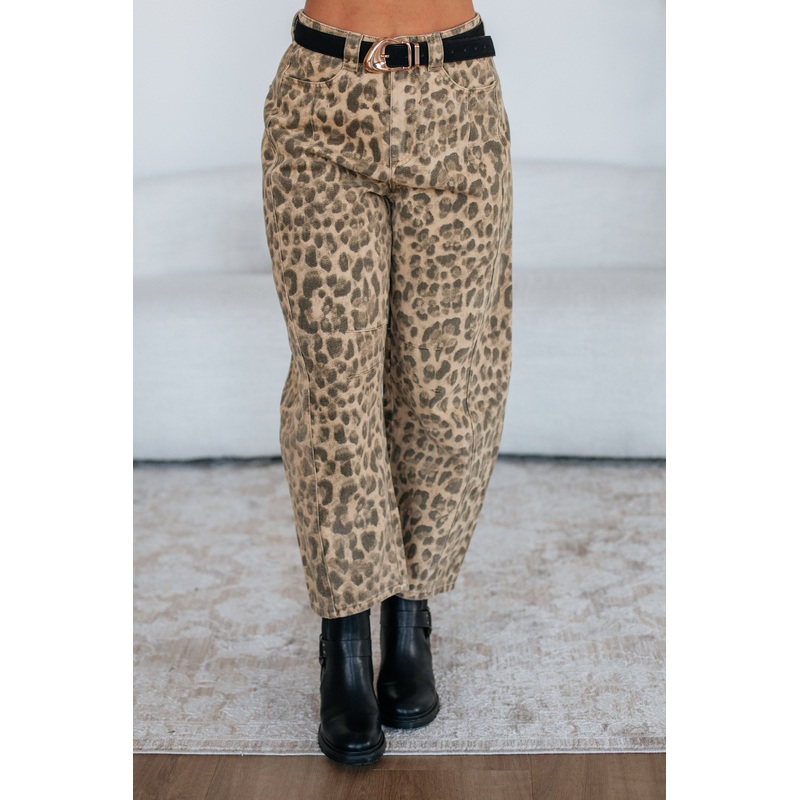 Karina Leopard Pants