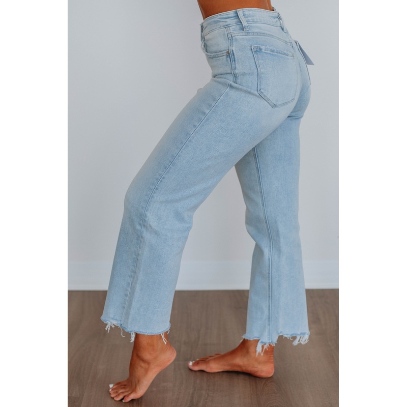 Aileeah Vervet Jeans – Light Wash