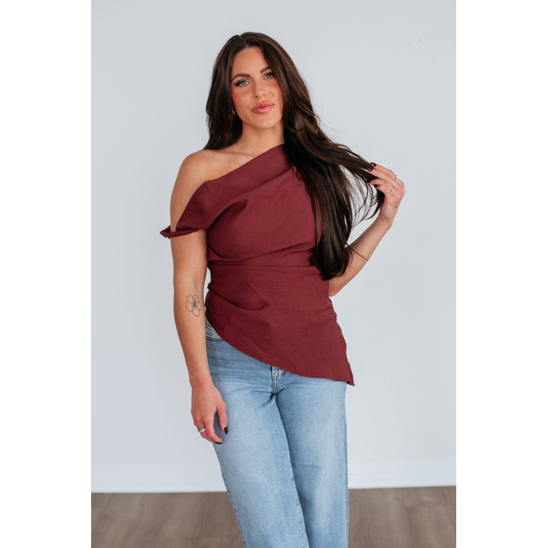 Chic Moment Top Espresso