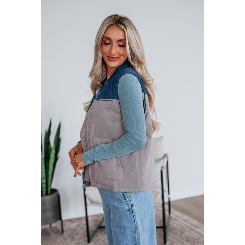 Abigail Corduroy Vest