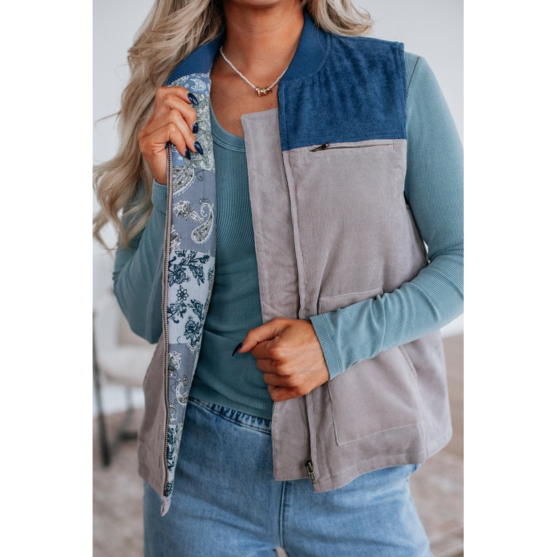 Abigail Corduroy Vest