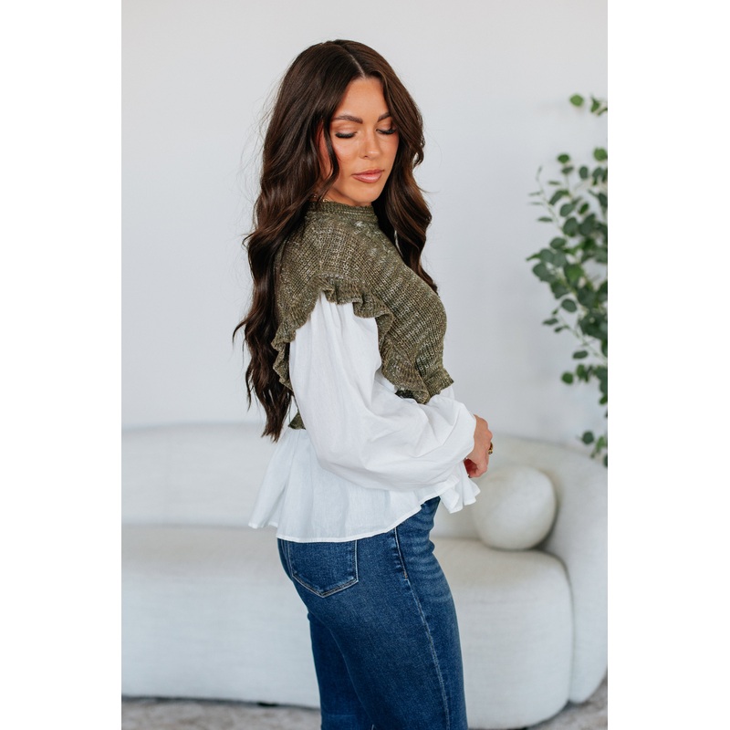 Adelaide Contrast Top