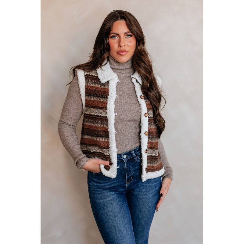 Tamryn Shearling Vest