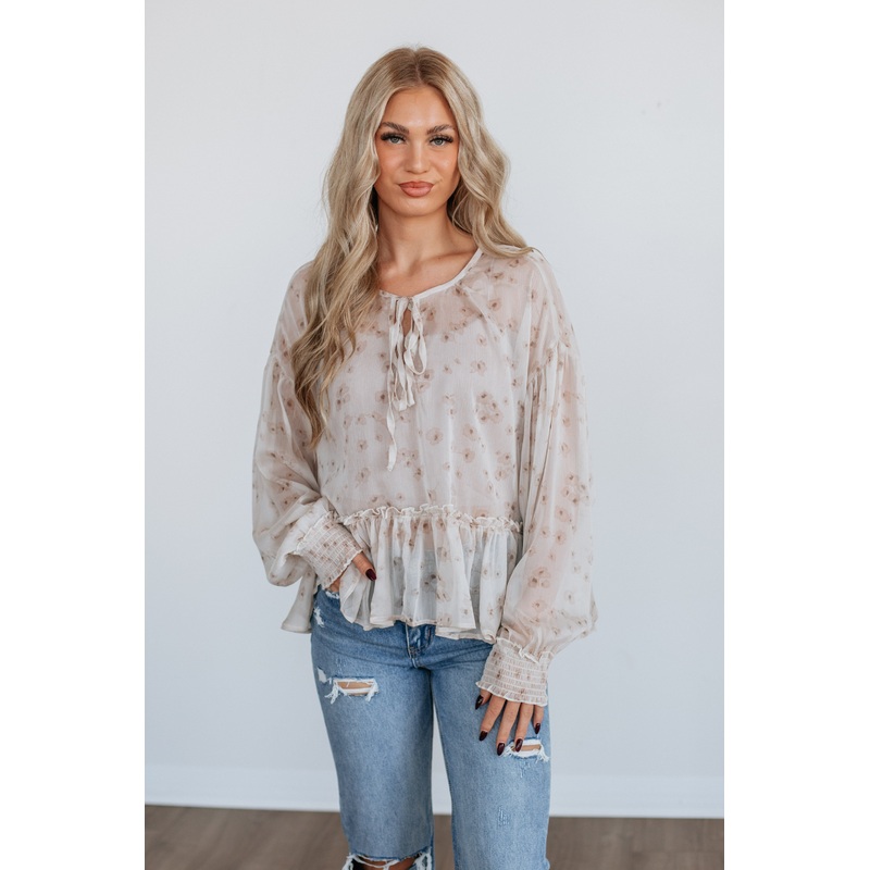 Abgalee Floral Top