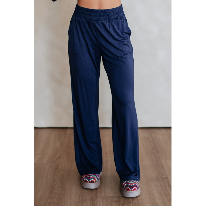 Evienne Wide Leg Pants Black