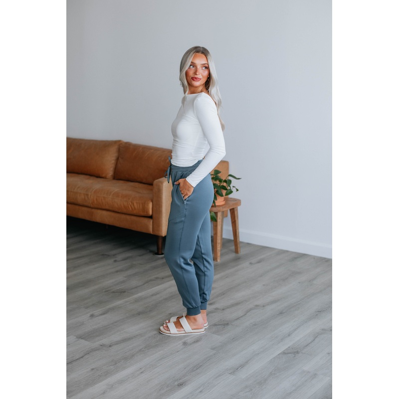 Alex Active Joggers – Slate Blue