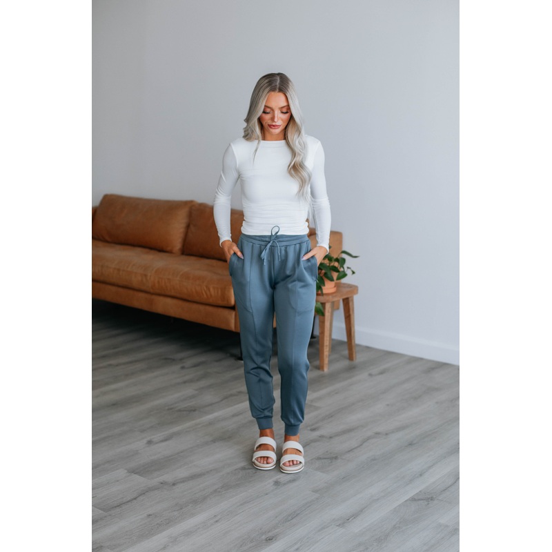 Alex Active Joggers – Slate Blue