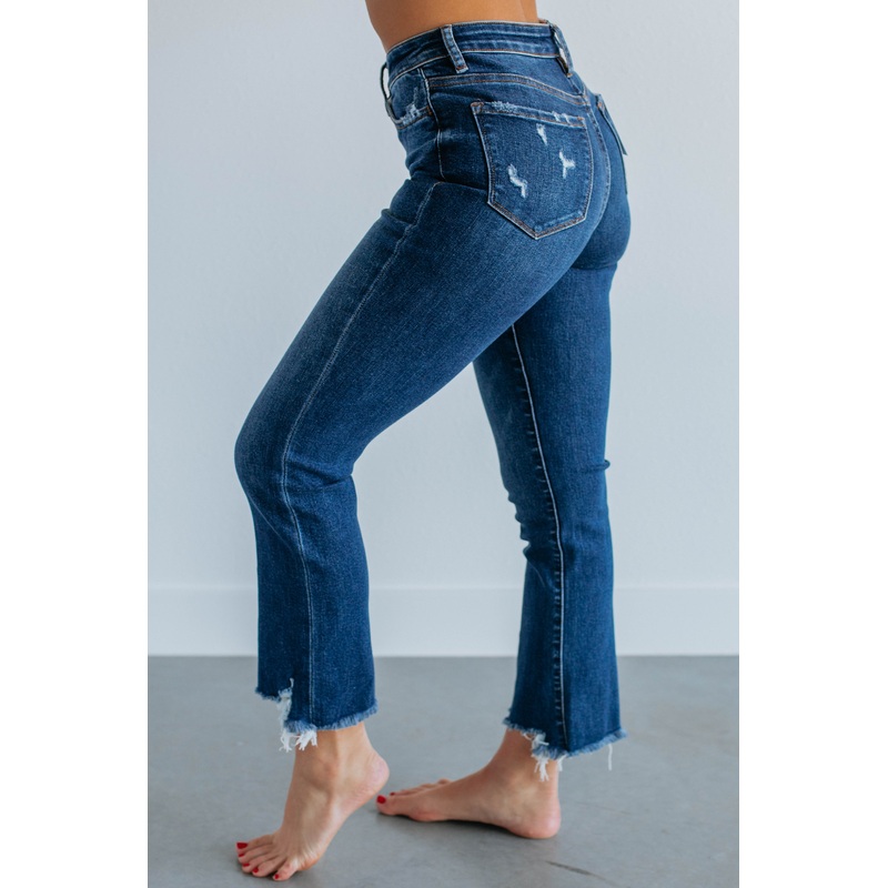 Bella Vervet Jeans – Dark Wash