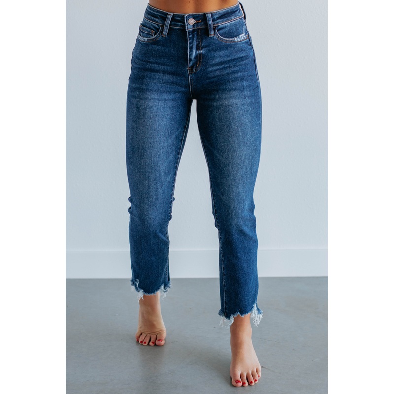 Bella Vervet Jeans – Dark Wash