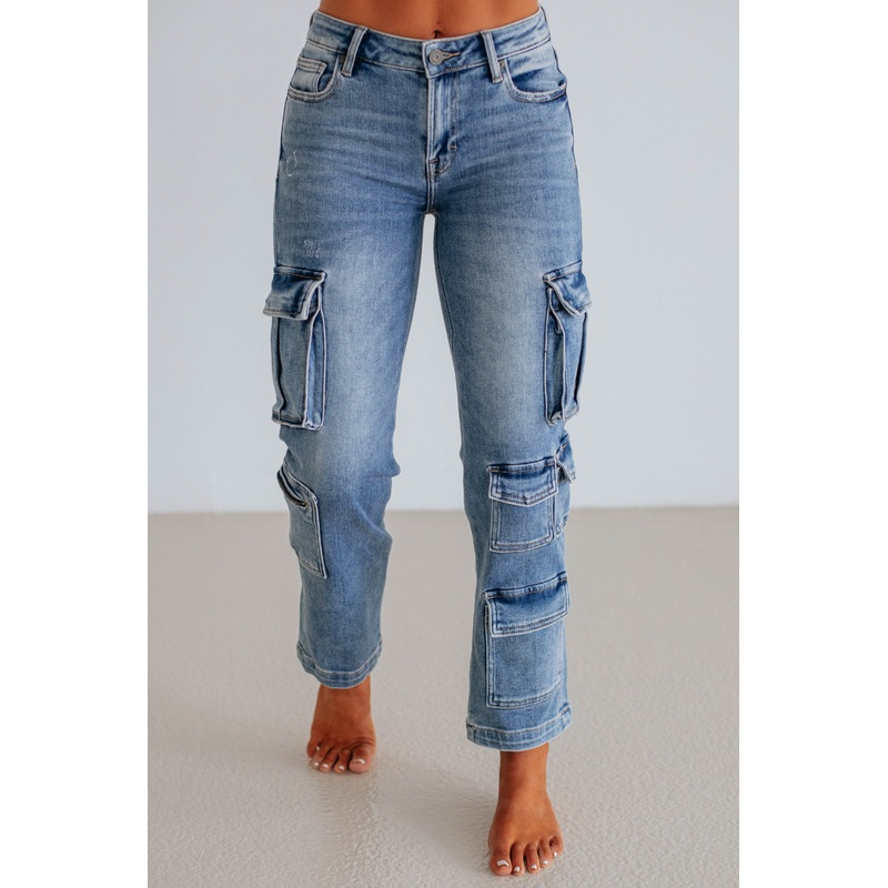 Tracey Hidden Cargo Jeans – Staredown