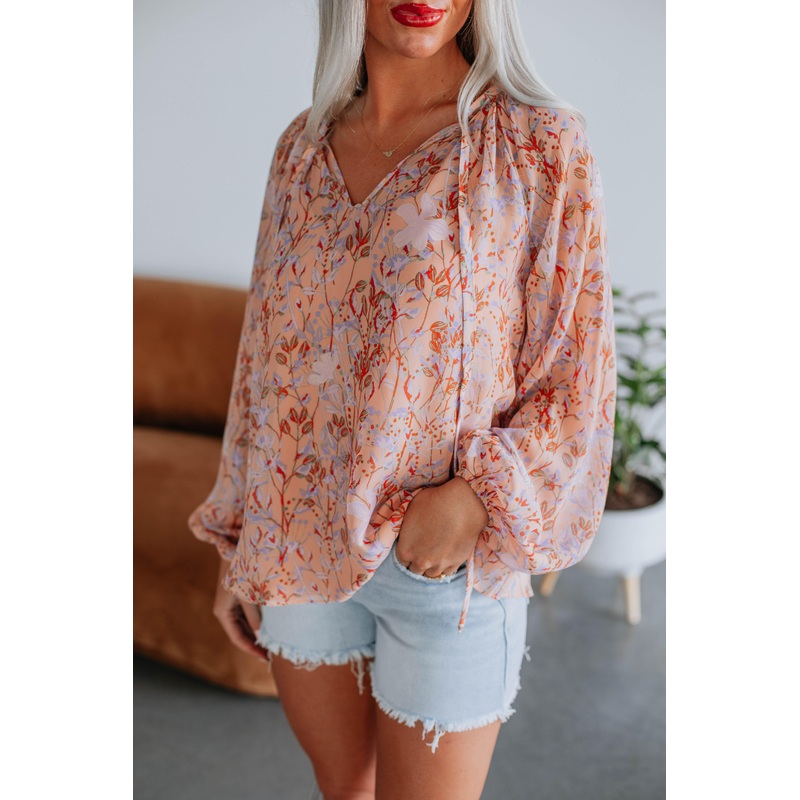 Breslin Floral Top