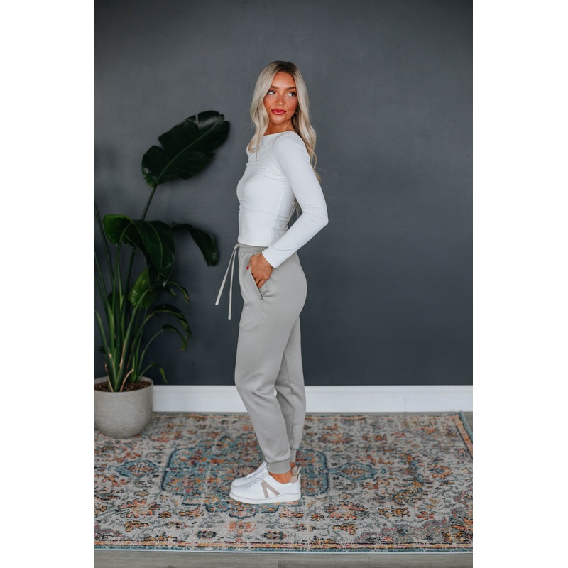 Alex Active Joggers – Pebble