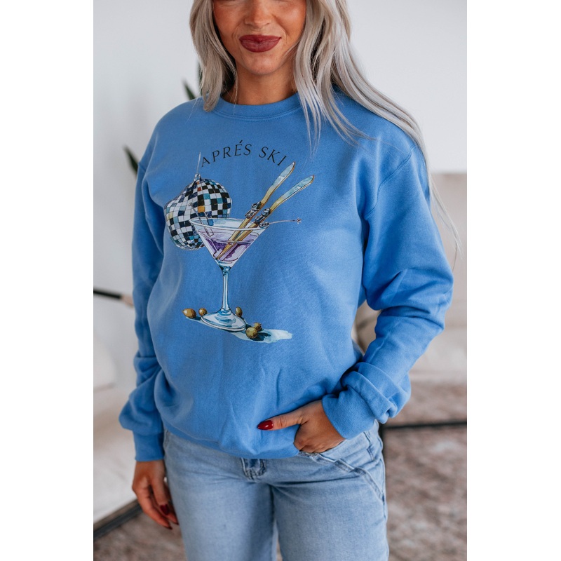 Apres Ski Martini Crewneck