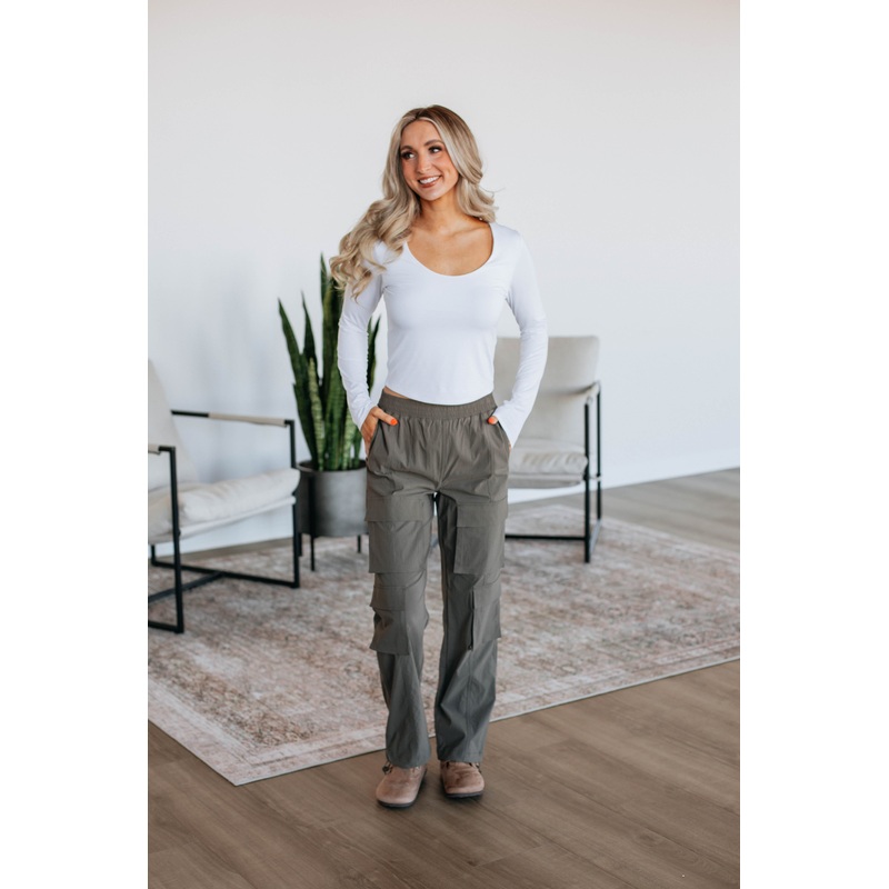 Waylon Cargo Pants – Moss