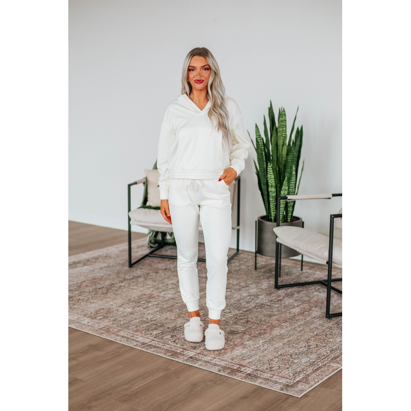 Zealand Lounge Pullover – Cream