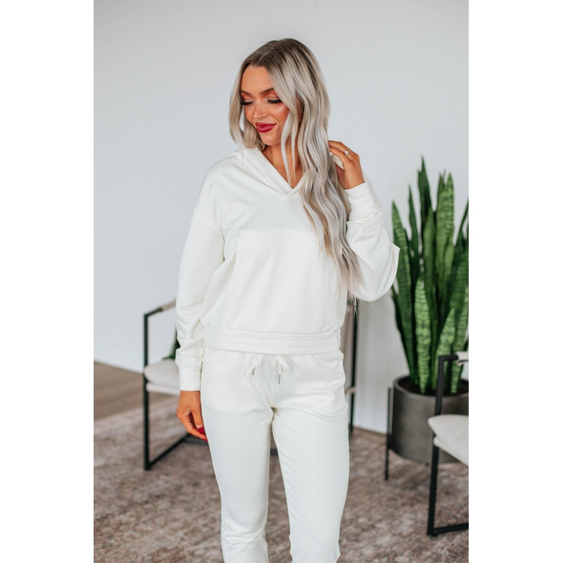 Zealand Lounge Pullover – Cream