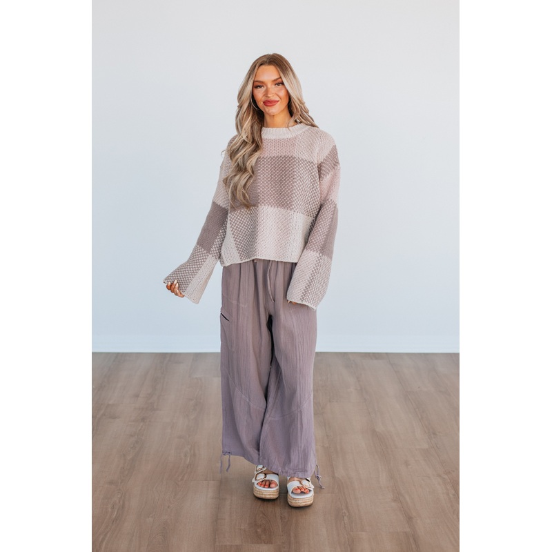 Unexpected Feelings Pants – Latte