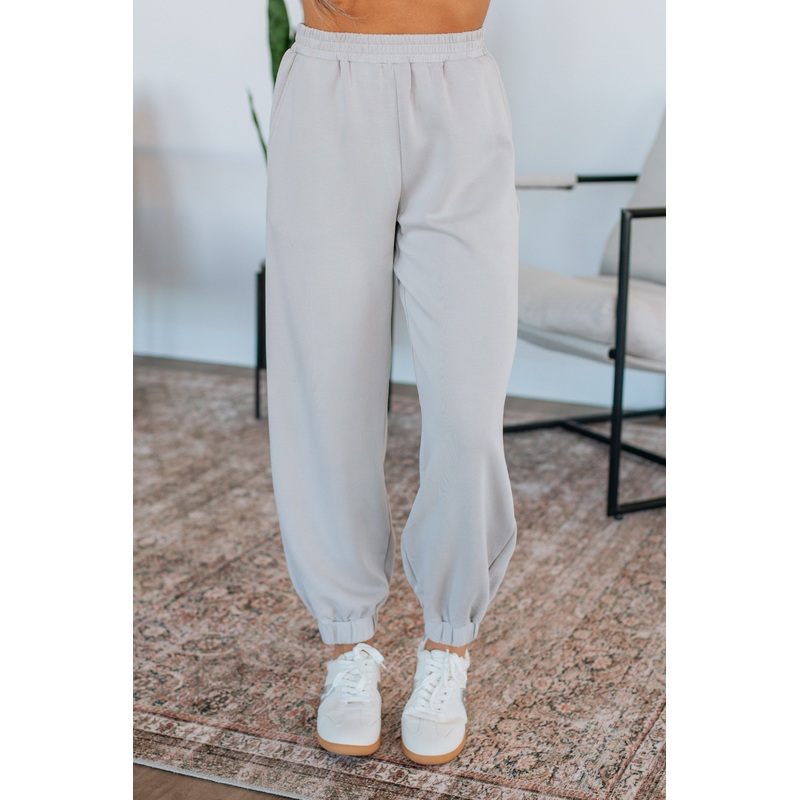 Teleri Lounge Joggers – Stone
