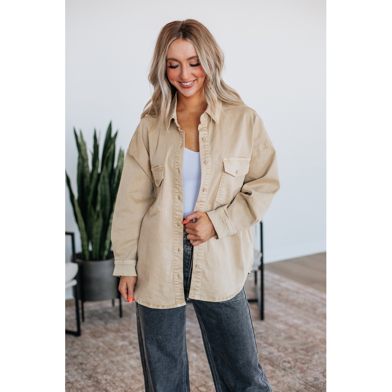 Shelton Risen Denim Shacket