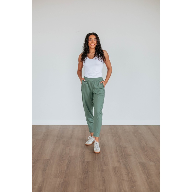 Seine Active Pants – Fern