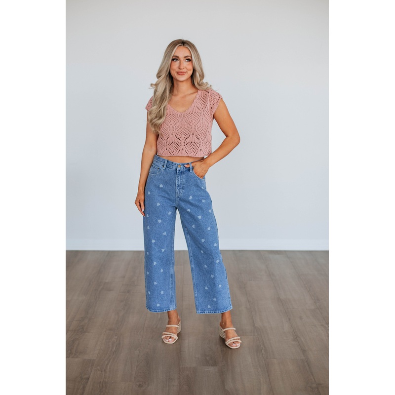 Until You’re Mine Pants – Medium Wash