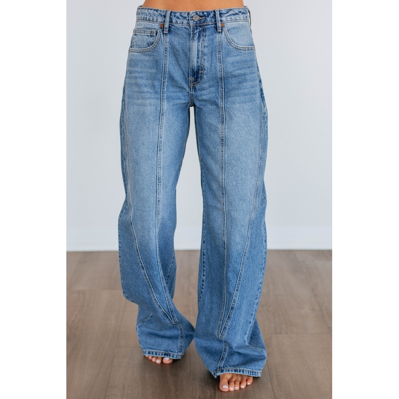 Sammie Hidden Jeans – Medium Wash